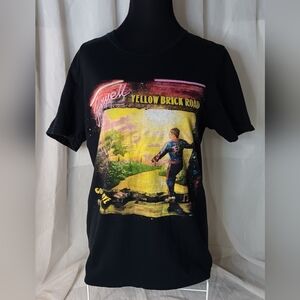 Elton John Farewell Yellow Brick Road 2022 Tour Tee Shirt Size Small Black